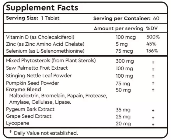 Superior Prostate (with Beta Sterols)