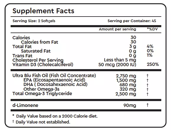 Superior Omega 3 With Vitamin D