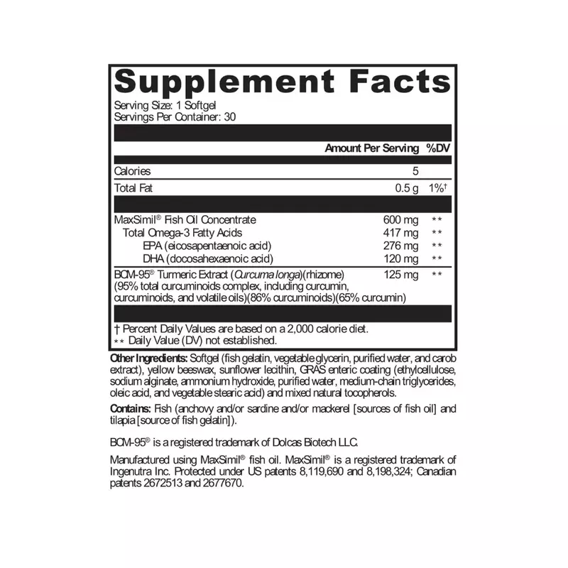 Omega MonoPure Curcumin EC