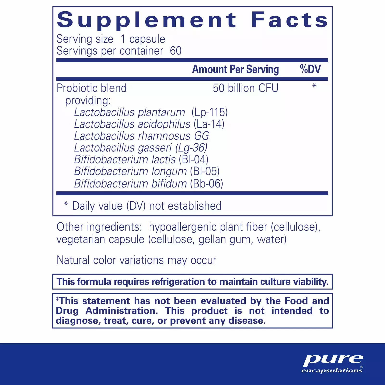 Probiotic 50B