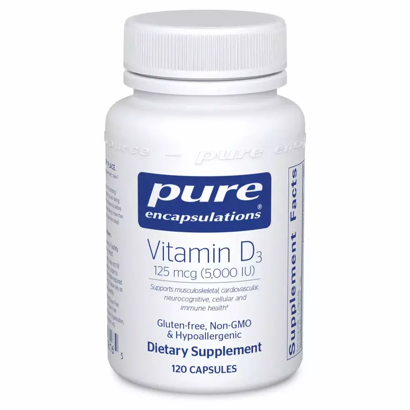 Vitamin D3 125 mcg (5,000 IU)