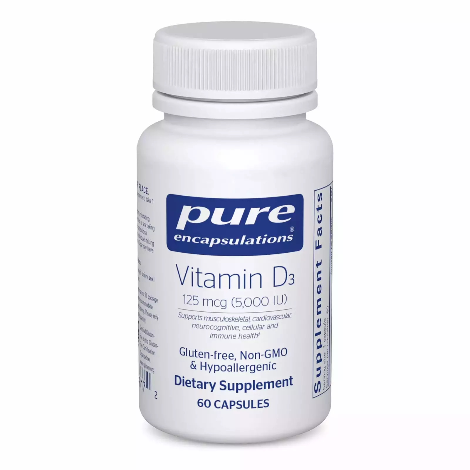 Vitamin D3 125 mcg (5,000 IU)