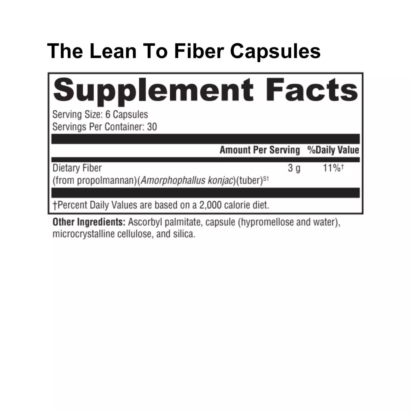 LDC Weightloss Bundle with Lean To Fiber Capsules